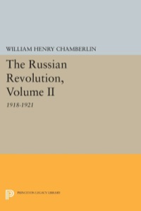 صورة الغلاف: The Russian Revolution, Volume II 9780691008158