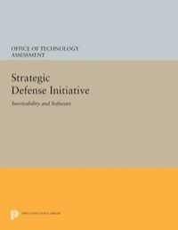 Cover image: Strategic Defense Initiative 9780691603629