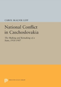 Omslagafbeelding: National Conflict in Czechoslovakia 9780691635217