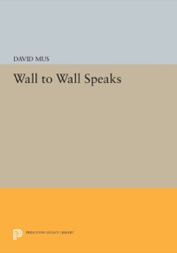 Imagen de portada: Wall to Wall Speaks 9780691014449