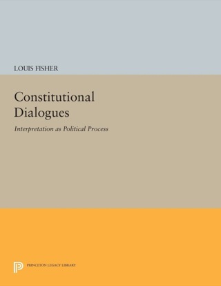 Cover image: Constitutional Dialogues 9780691022871