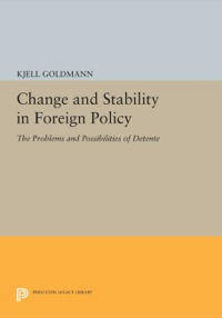 صورة الغلاف: Change and Stability in Foreign Policy 9780691631189
