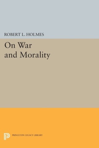 Imagen de portada: On War and Morality 9780691632711