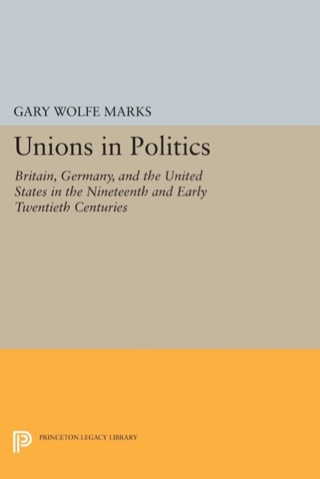 Cover image: Unions in Politics 9780691023045