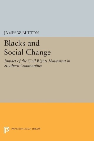 Imagen de portada: Blacks and Social Change 2nd edition 9780691077956