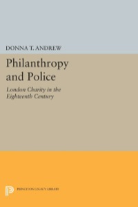 Cover image: Philanthropy and Police 9780691055572