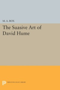 Cover image: The Suasive Art of David Hume 9780691608303