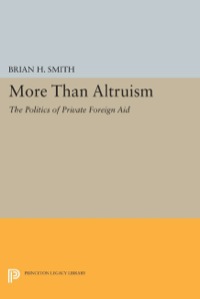 Cover image: More Than Altruism 9780691078458