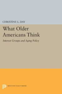 Imagen de portada: What Older Americans Think 9780691078250