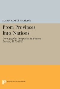 Cover image: From Provinces into Nations 9780691608235