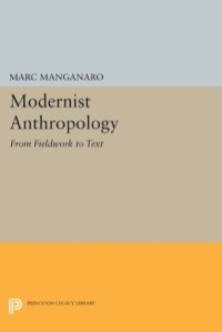 Cover image: Modernist Anthropology 9780691633558