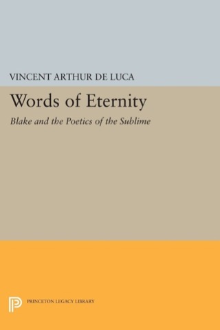Imagen de portada: Words of Eternity 9780691068749