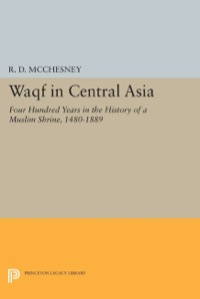 Imagen de portada: Waqf in Central Asia 9780691634418