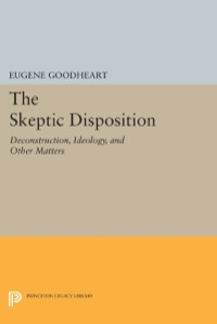 Cover image: The Skeptic Disposition 9780691015194