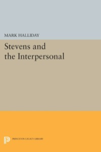 表紙画像: Stevens and the Interpersonal 9780691634227