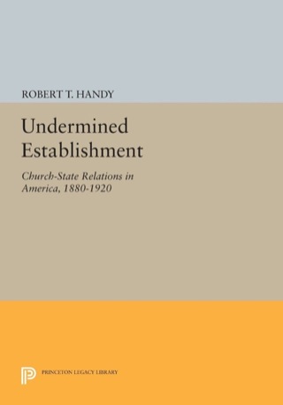 Imagen de portada: Undermined Establishment 9780691635545
