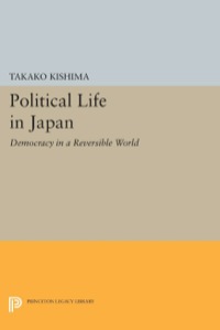 Cover image: Political Life in Japan 9780691078953
