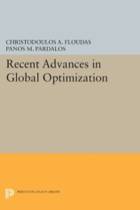 Cover image: Recent Advances in Global Optimization 9780691087405