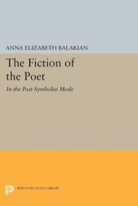 Cover image: The Fiction of the Poet 9780691069463