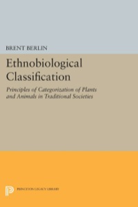 Cover image: Ethnobiological Classification 9780691094694