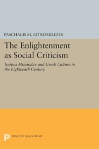 Cover image: The Enlightenment as Social Criticism 9780691602844