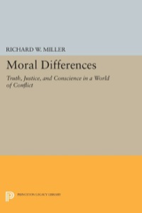 صورة الغلاف: Moral Differences 9780691074092