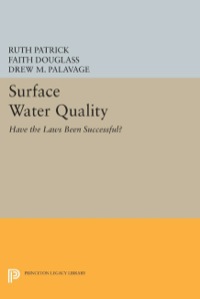 Titelbild: Surface Water Quality 9780691601830