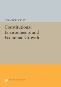 Cover image: Constitutional Environments and Economic Growth 9780691634555