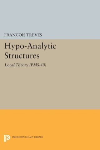 Cover image: Hypo-Analytic Structures 9780691635415