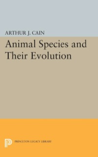 Imagen de portada: Animal Species and Their Evolution 9780691600789