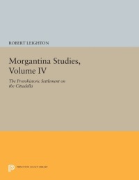 Imagen de portada: Morgantina Studies, Volume IV 9780691634500