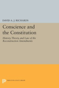 Cover image: Conscience and the Constitution 9780691600246