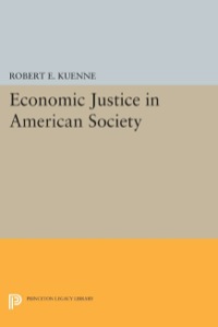 Cover image: Economic Justice in American Society 9780691631202