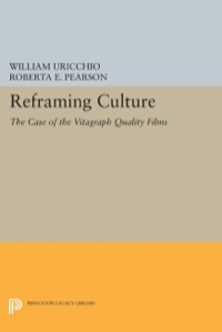 Cover image: Reframing Culture 9780691047744