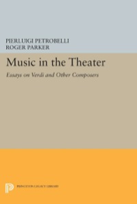 Cover image: Music in the Theater 9780691632797