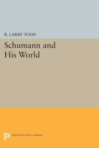 Cover image: Schumann and His World 9780691036984