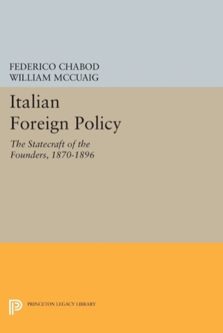 Omslagafbeelding: Italian Foreign Policy 9780691606170