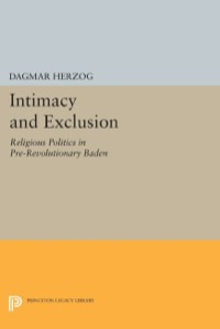 Cover image: Intimacy and Exclusion 9780691630892