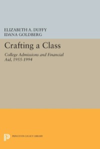 Cover image: Crafting a Class 9780691632865