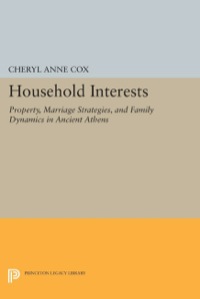 Cover image: Household Interests 9780691015729
