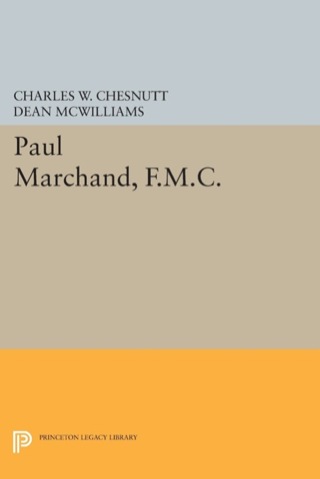 Cover image: Paul Marchand, F.M.C. 9780691631820