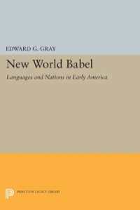 Cover image: New World Babel 9780691017051