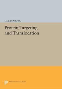 Imagen de portada: Protein Targeting and Translocation 9780691607399