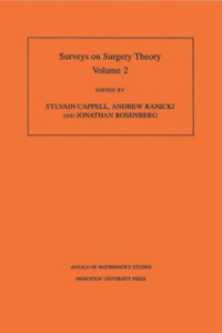 Cover image: Surveys on Surgery Theory (AM-149), Volume 2 9780691088150
