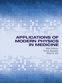 Titelbild: Applications of Modern Physics in Medicine 9780691125862