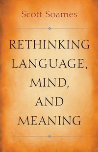 Cover image: Rethinking Language, Mind, and Meaning 9780691211497