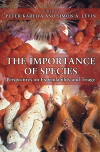 Cover image: The Importance of Species 9780691090047