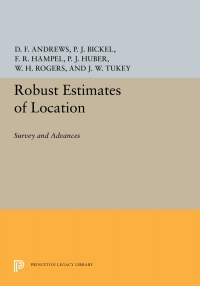 Omslagafbeelding: Robust Estimates of Location 9780691646633