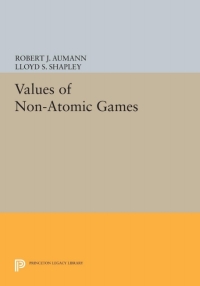 Imagen de portada: Values of Non-Atomic Games 9780691618463