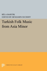 Imagen de portada: Turkish Folk Music from Asia Minor 9780691644233